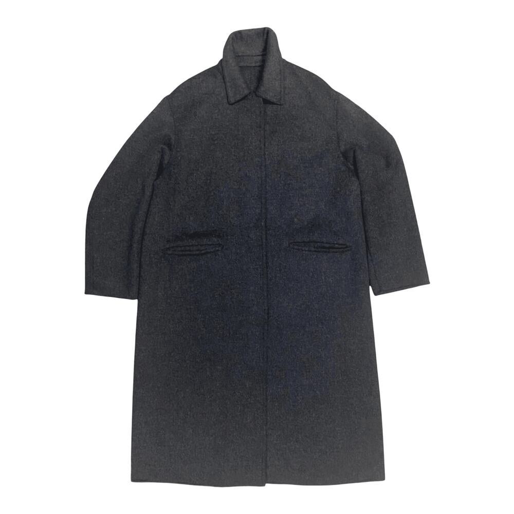 JW Anderson X Uniqlo Women's Wool Blend Coat Grey L